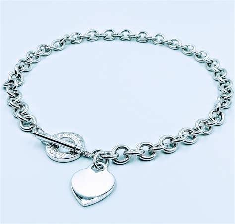 tiffany style heart necklace